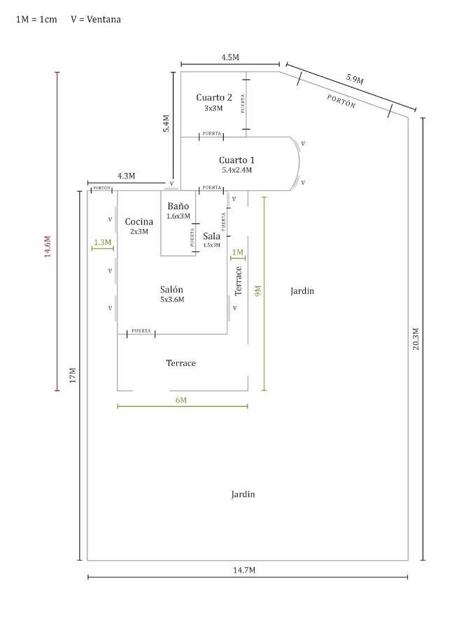 福尔图纳Casa Hermosa别墅 外观 照片